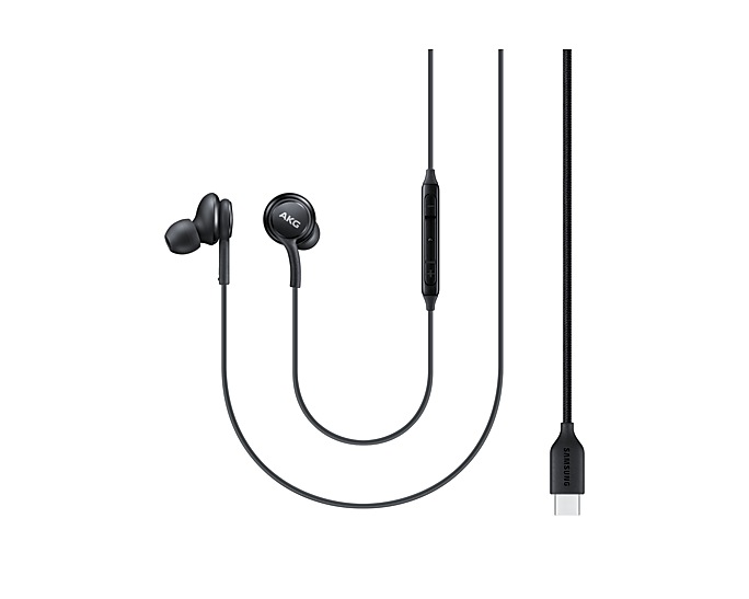 SAMSUNG STEREO EARPHONE TYPE C IC100 BLACK