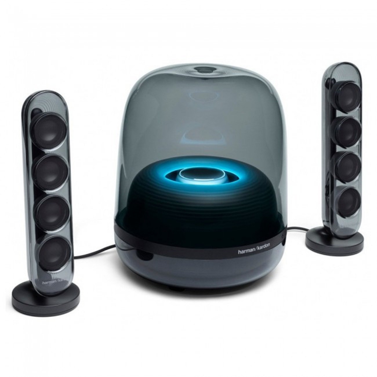 HARMAN KARDON SOUND STICKS 4 BLUETOOTH WIRELESS 2.1 SPEAKER BLACK