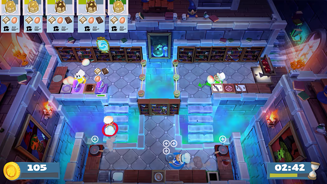 NINTENDO SWITCH OVERCOOKED PLUS OVERCOOKED 2 GAME CD thumbnail 6