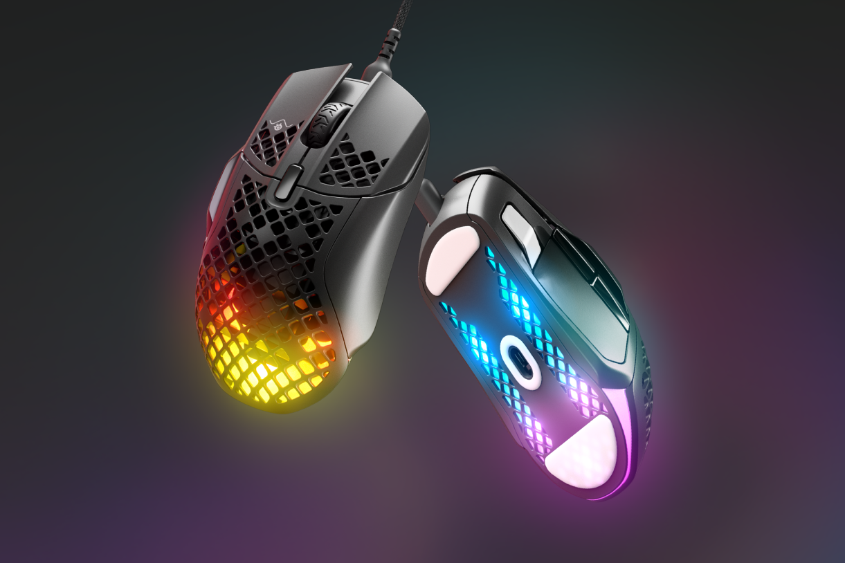 SteelSeries Aerox 5 Gaming Mouse - Black, Lightweight Precision 62401 thumbnail 5
