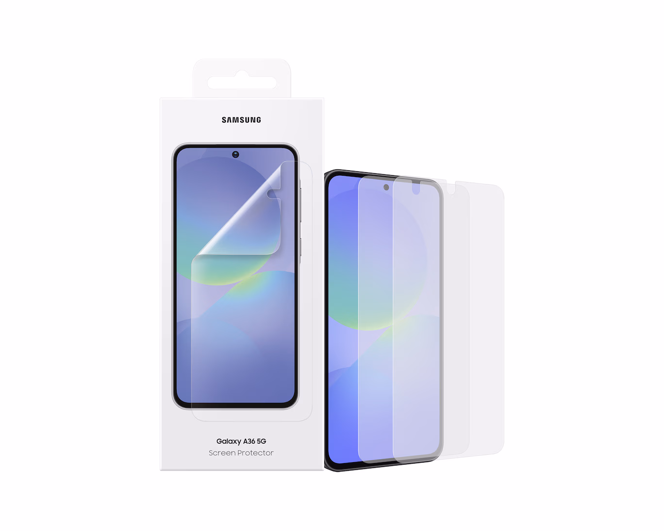 SAMSUNG A36 GLASS SCREEN PROTECTOR CLEAR thumbnail 2