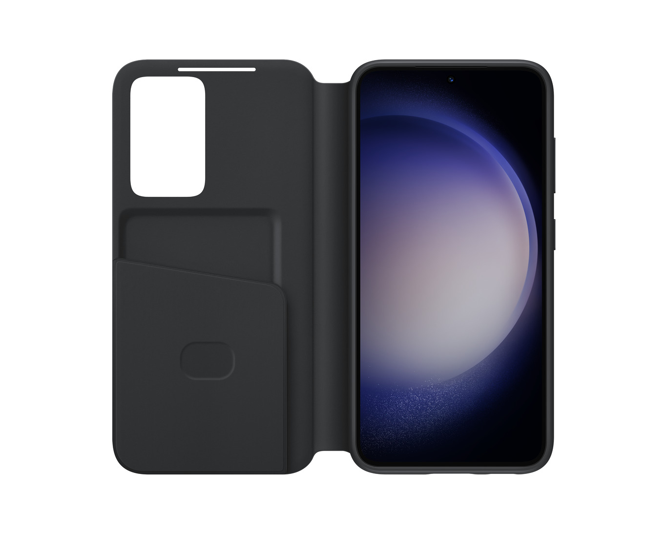 SAMSUNG GALAXY S23 SMART VIEW WALLET CASE BLACK EF-ZS911CBEGWW thumbnail 3