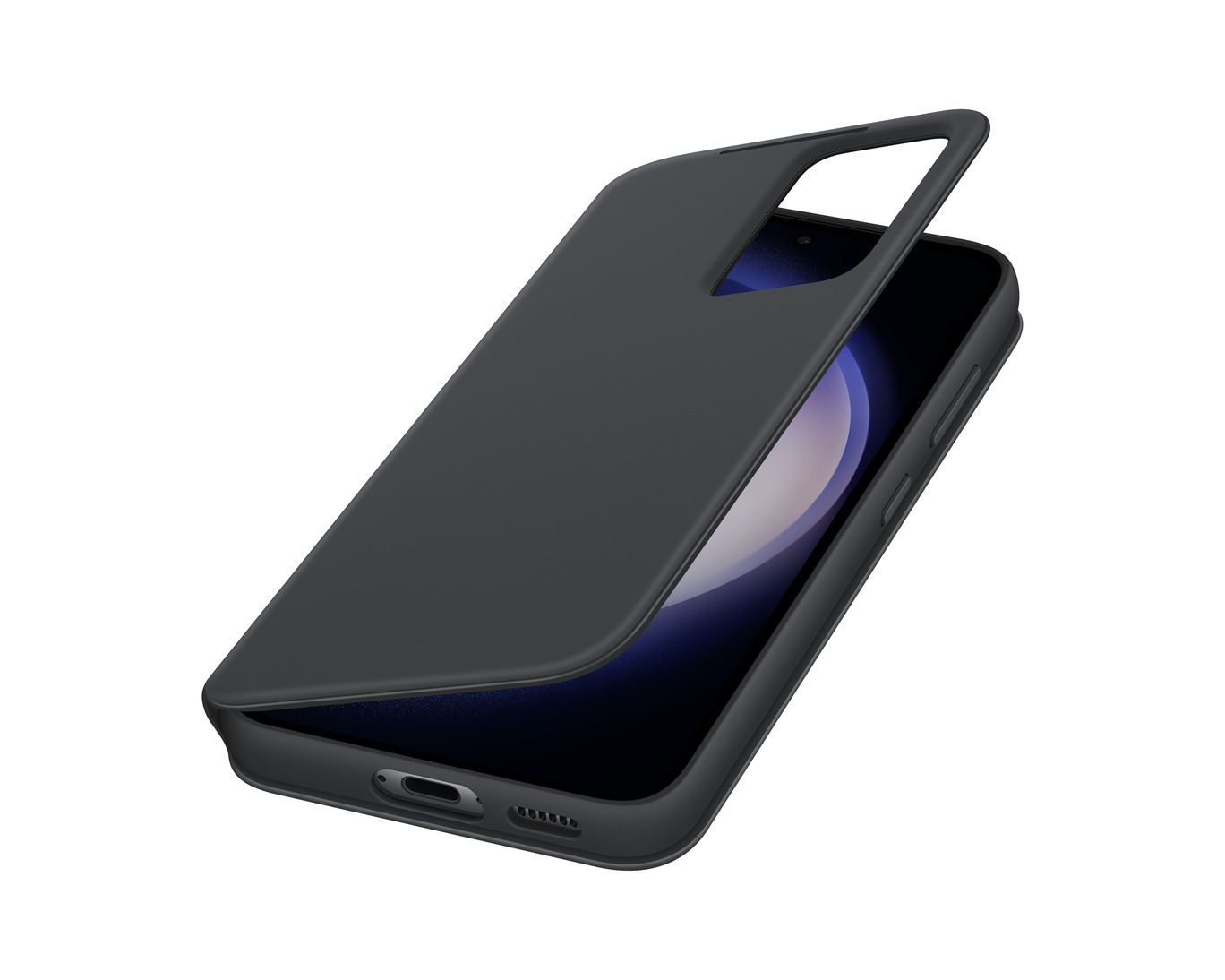SAMSUNG GALAXY S23 SMART VIEW WALLET CASE BLACK EF-ZS911CBEGWW thumbnail 4