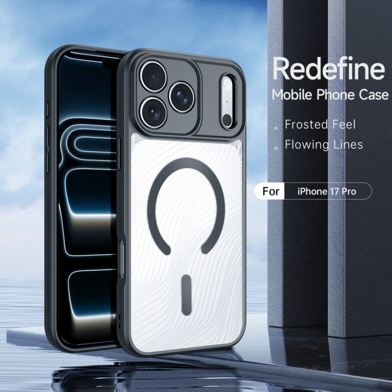 DUX DUCIS IPHONE 17 PRO AIMO MAG CASE WITH MAGNETIC STAND BLACK AIMO-0381 thumbnail 3