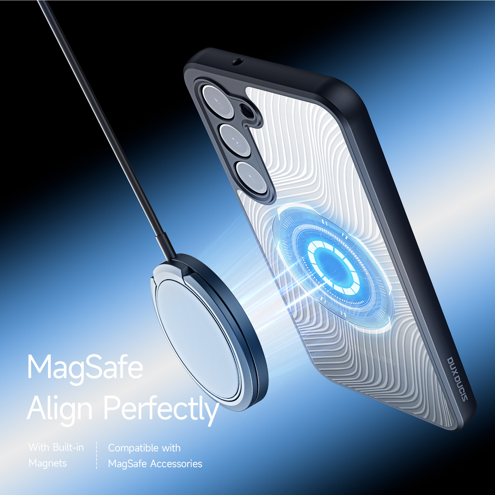DUXDUCIS SAMSUNG S23 PLUS AIMO SERIES MAGNETIC CASE BLACK AIMO-0044 thumbnail 4