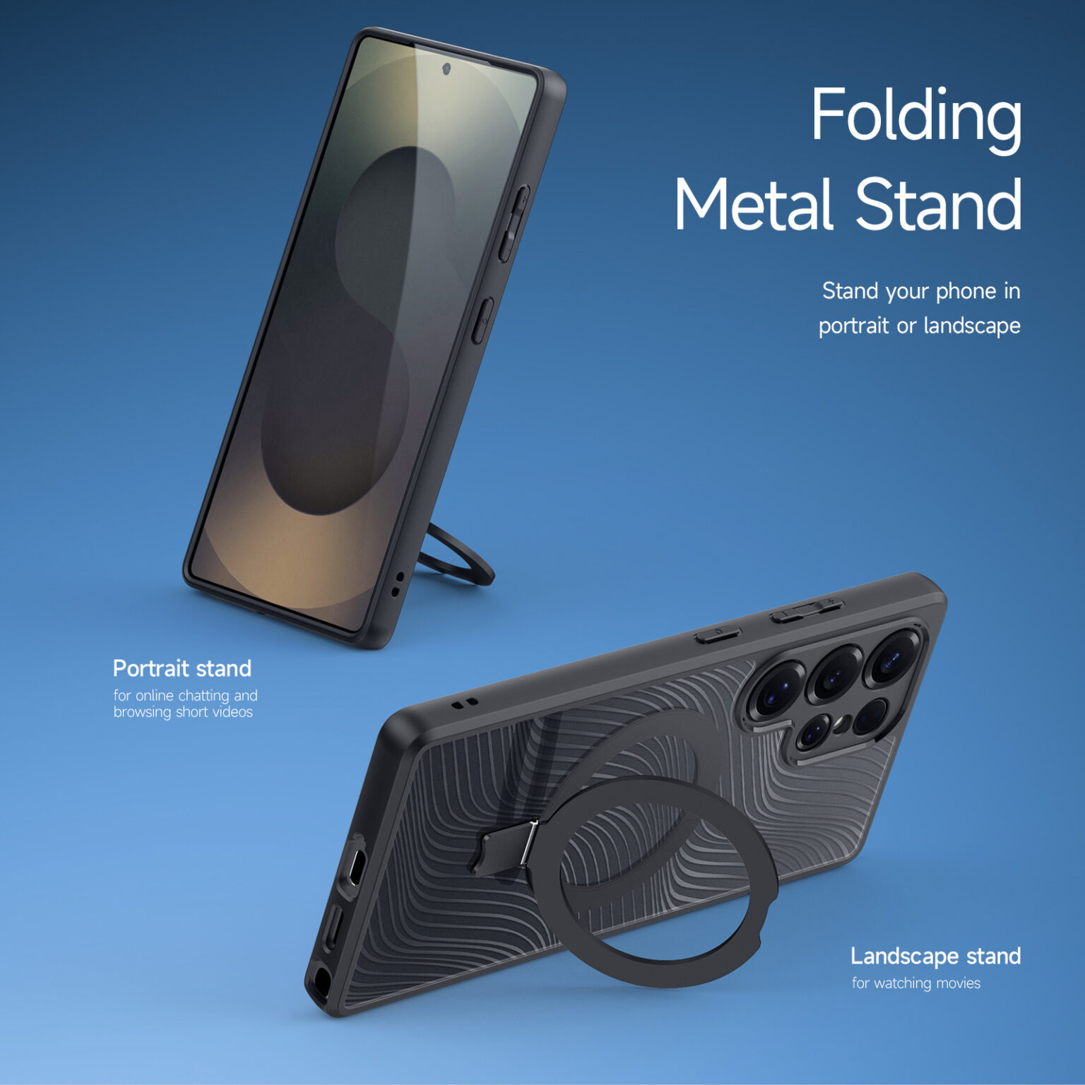 DUXDUCIS SAMSUNG S25 ULTRA AIMO CASE BLACK AIMO-0272 thumbnail 6