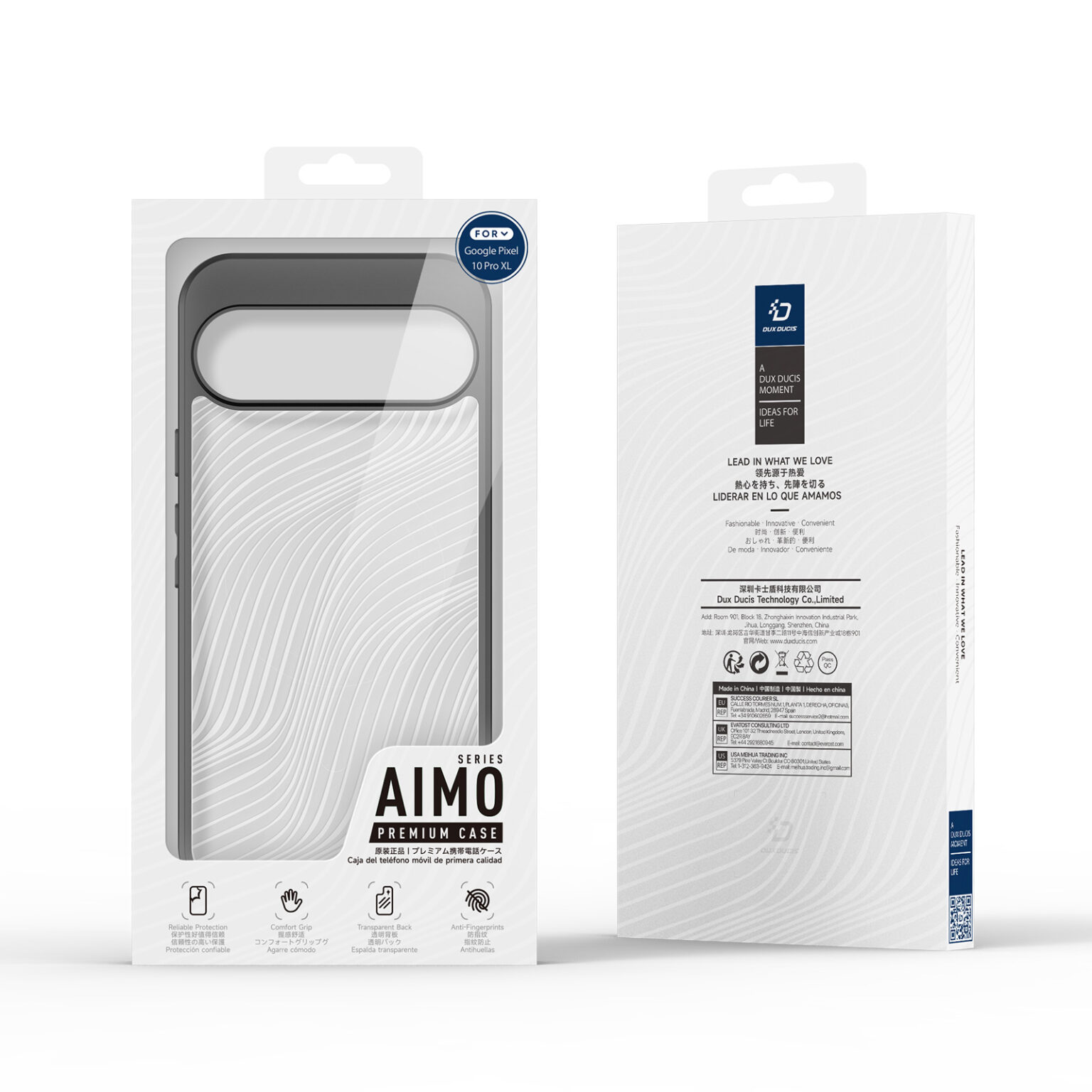 DUXDUCIS GOOGLE PIXEL 10 PRO XL AIMO SERIES CASE BLACK AIMO-0362 thumbnail 2