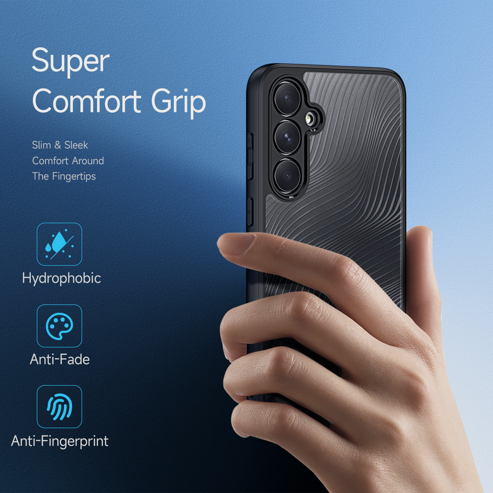 DUXDUCIS AIMO SERIES SAMSUNG A35 CASE BLACK AIMO0175 thumbnail 4