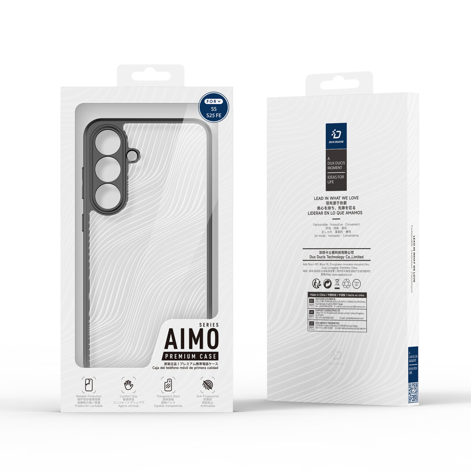DUXDUCIS SAMSUNG S25 AIMO CASE BLACK AIMO-0270 thumbnail 2