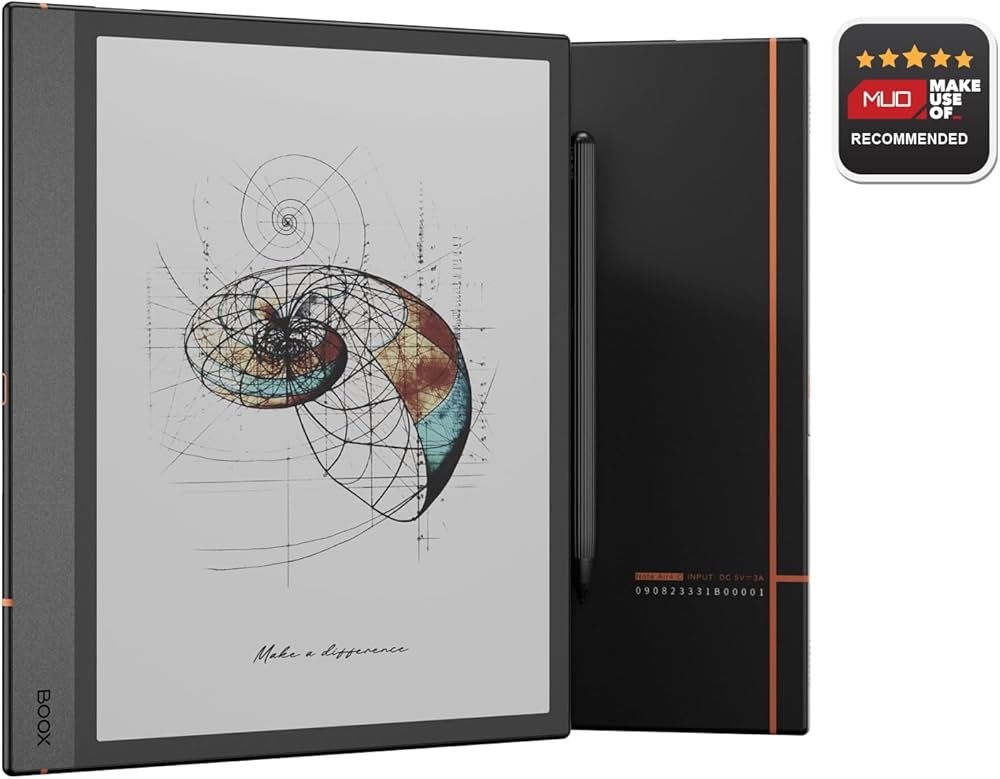 BOOX Note Air 4C 10.3-Inch E-Paper Tablet (Black) - 6GB RAM, 64GB Storage, Color E-Ink Display thumbnail 3