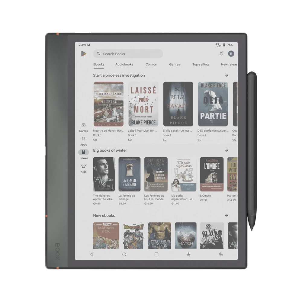 BOOX Note Air 4C 10.3-Inch E-Paper Tablet (Black) - 6GB RAM, 64GB Storage, Color E-Ink Display thumbnail 2