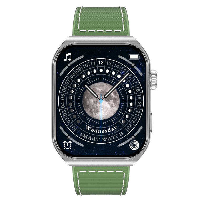 SWISS MILITARY ALPS 3 GREEN WATCH WITH SILICON STRAP SM-WAT-ALPS3-SLF-GRNSST thumbnail 7