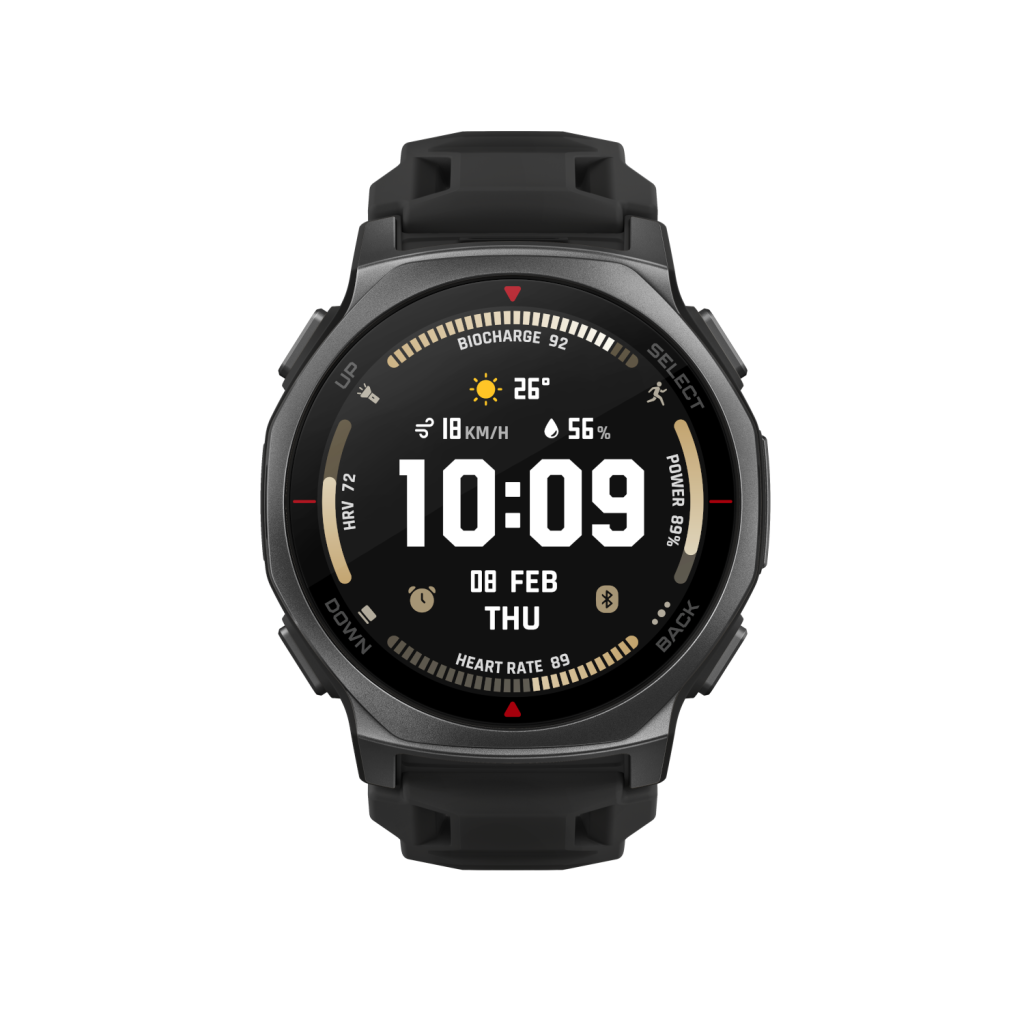 AMAZFIT T-REX 3 PRO 44MM SMART WATCH TACTICAL BLACK A2549