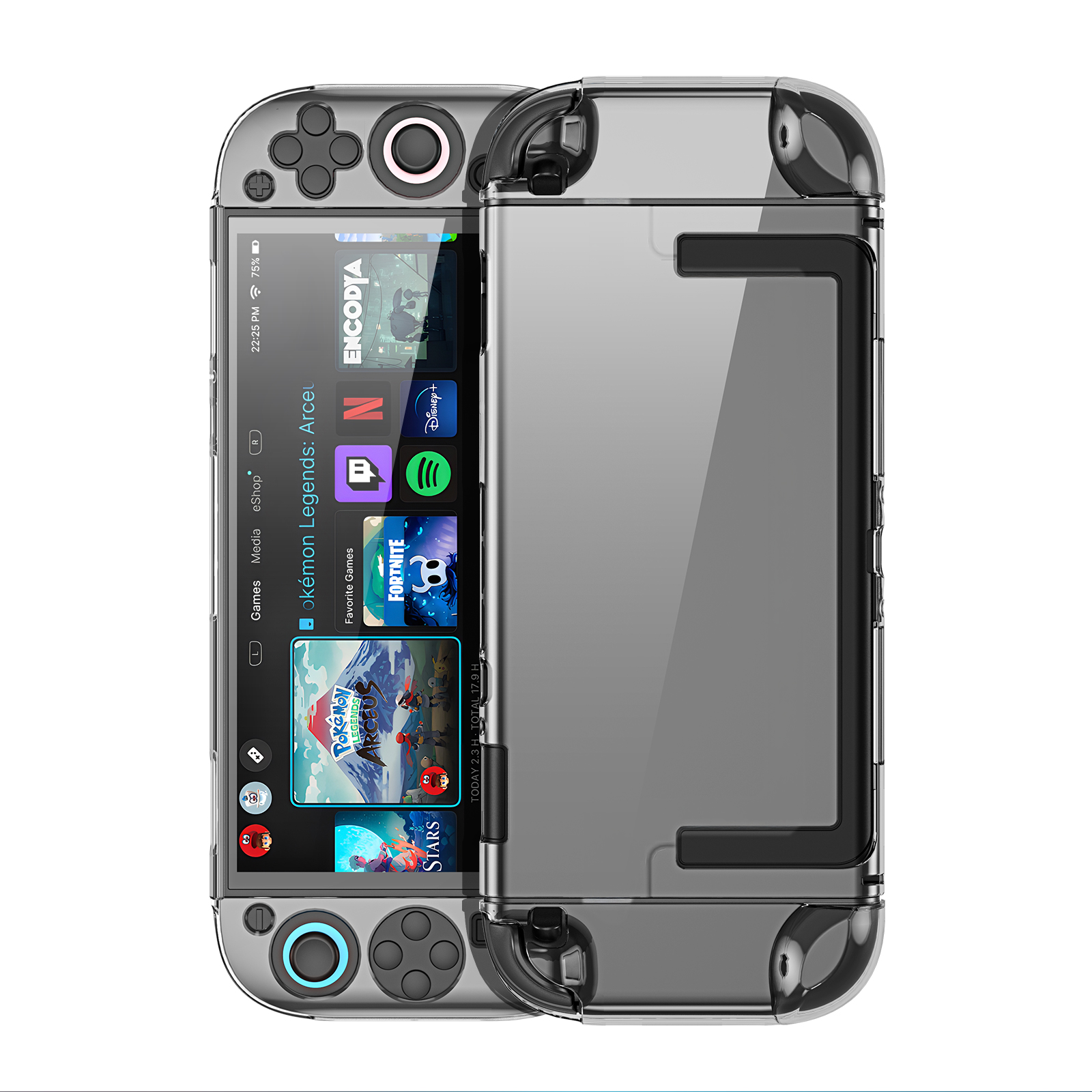 DUXDUCIS NINTENDO SWITCH 2 CASE TRANSPARENT SWITCH0004