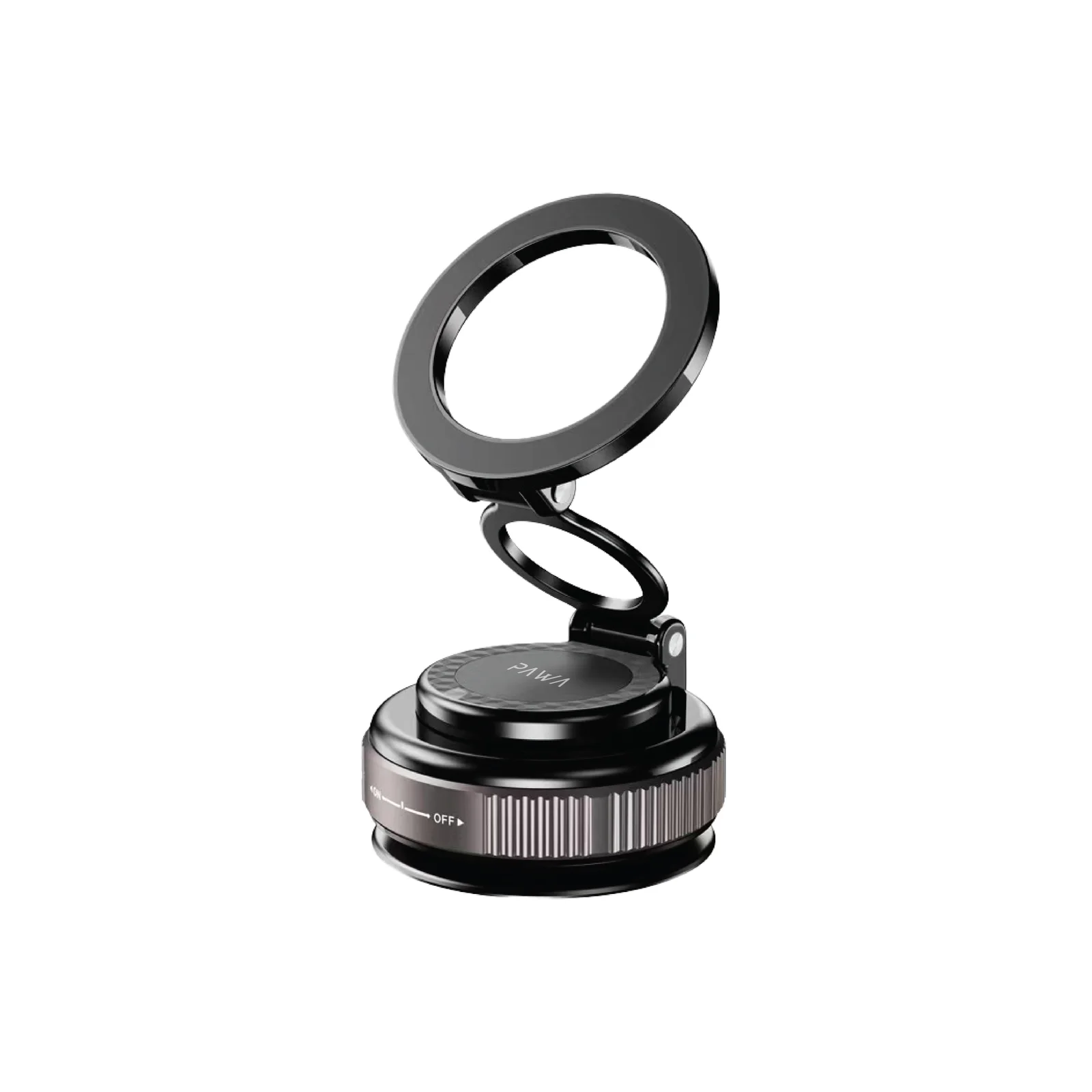 PAWA VACUUM MAGNETIC SUCTION MOUNT WITH 360 ROTATION BLACK PW-SCRMNT10-BK