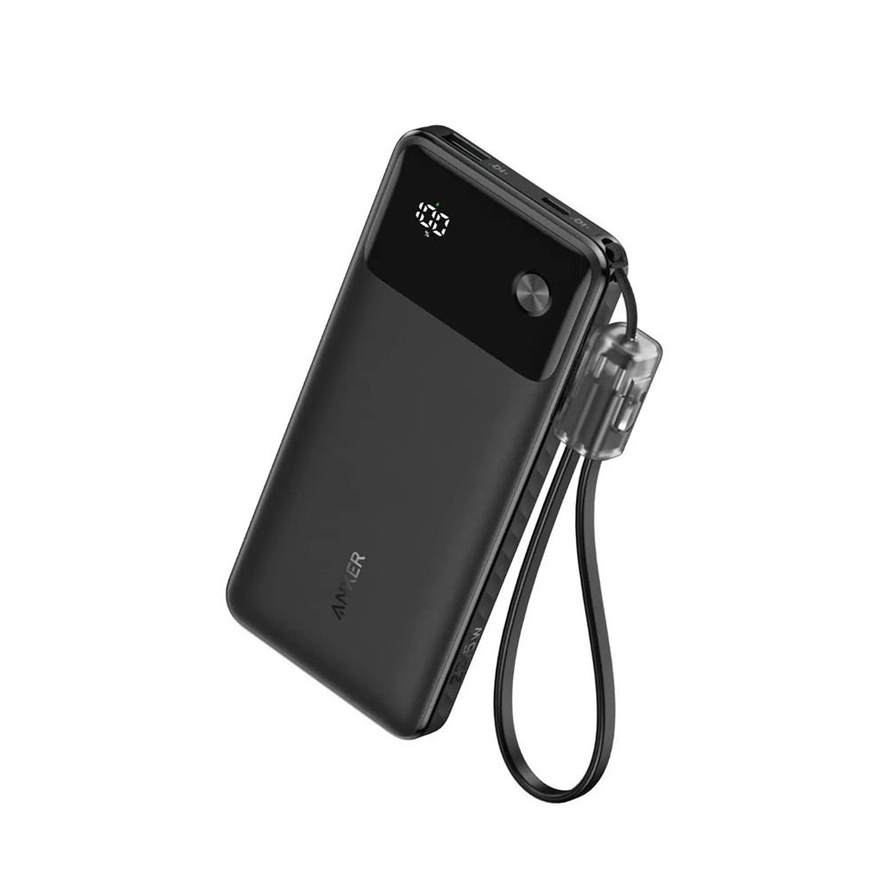 ANKER POWER BANK 10000MAH 22.5W POCKET SIZED POWER BOOST BLACK A1388H11