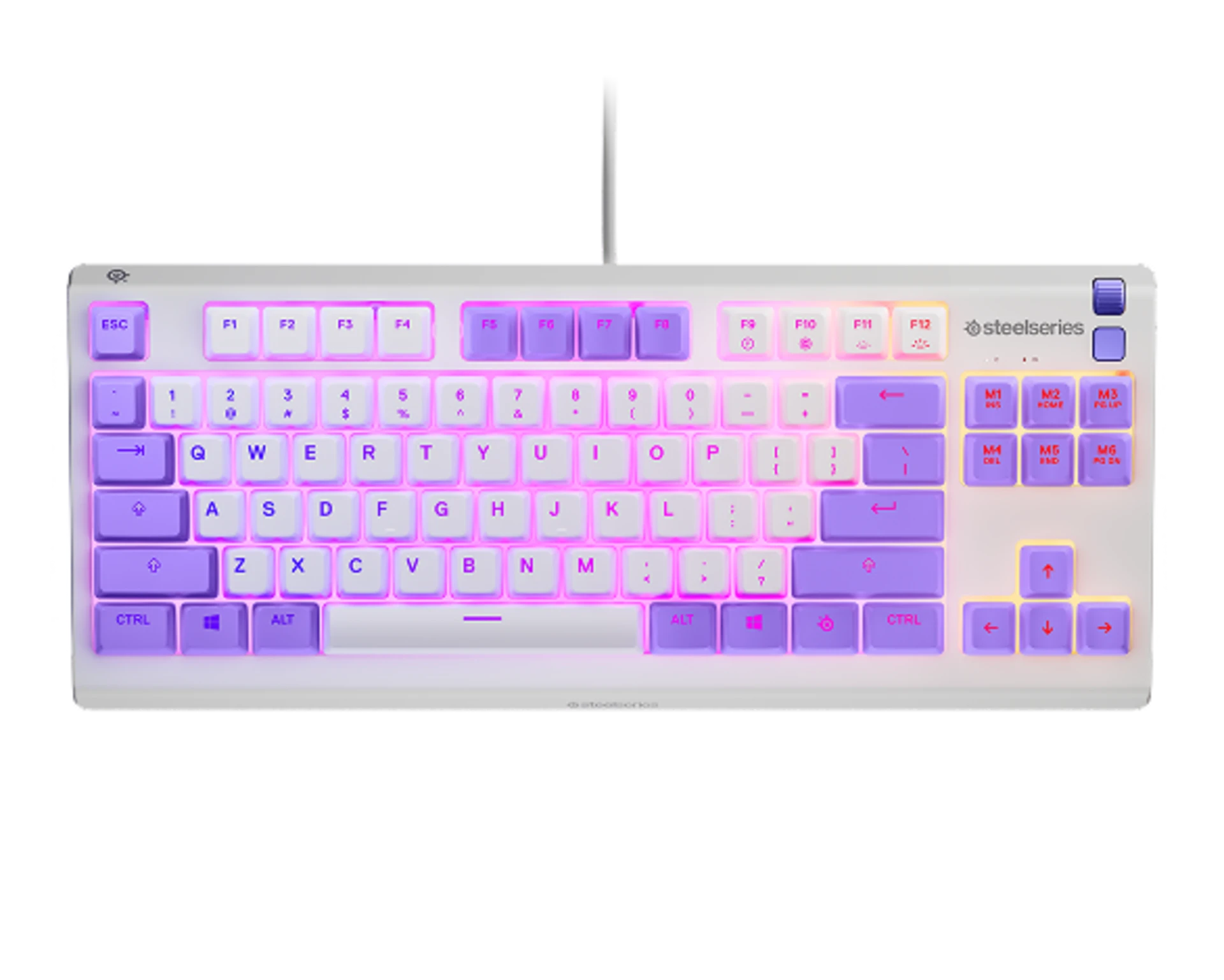 STEELSERIES APEX 3 TKL WIRED LIMITED EDITION AMETHYST KEYBOARD 64951 thumbnail 3