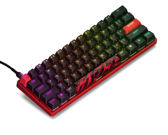 SteelSeries Apex 9 Mini FaZe Clan Edition Mechanical Gaming Keyboard - 64853 thumbnail 3