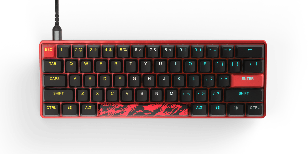 SteelSeries Apex 9 Mini FaZe Clan Edition Mechanical Gaming Keyboard - 64853