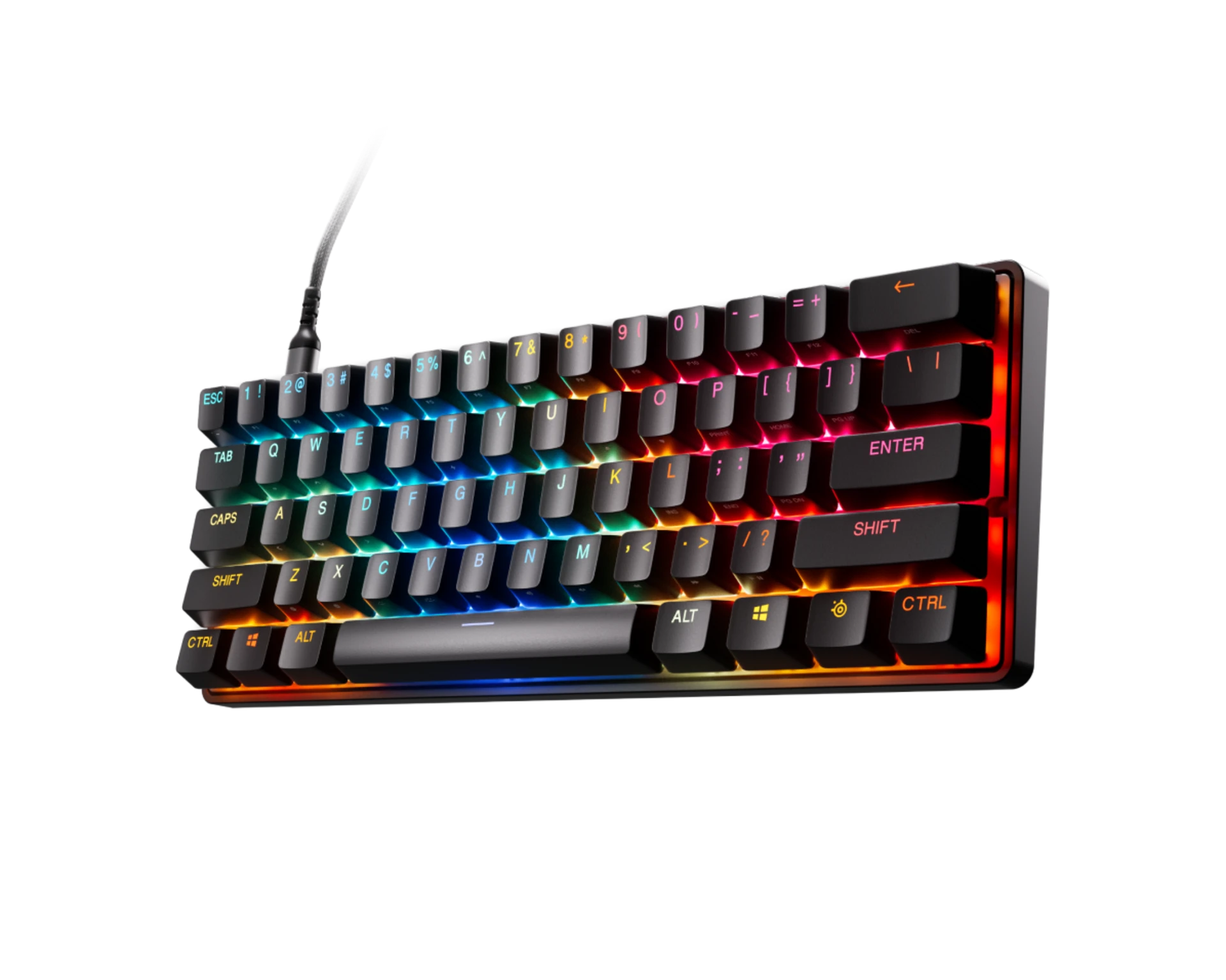 STEELSERIES APEX PRO MINI GEN 3 USB TYPE C WIRED KEYBOARD US 64913 thumbnail 2