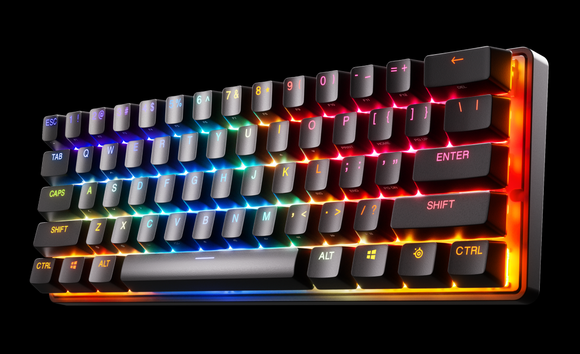 SteelSeries Apex Pro Mini Wireless Gaming Keyboard - Compact and Customizable 64842 thumbnail 2
