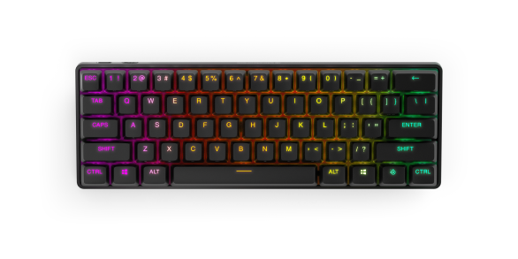 SteelSeries Apex Pro Mini Wireless Gaming Keyboard - Compact and Customizable 64842