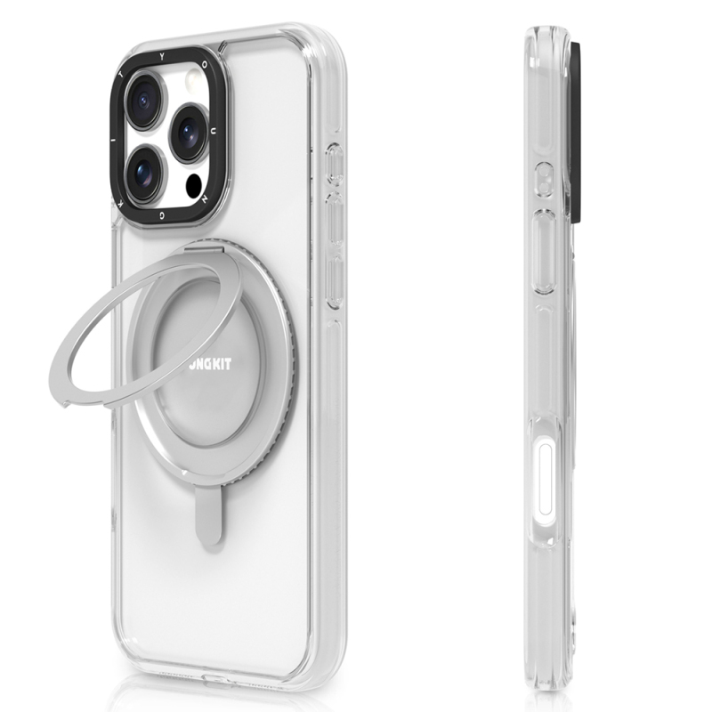 YOUNGKIT IPHONE 16 PRO PIVOT CASE TRANSPARENT ZDZHJ001