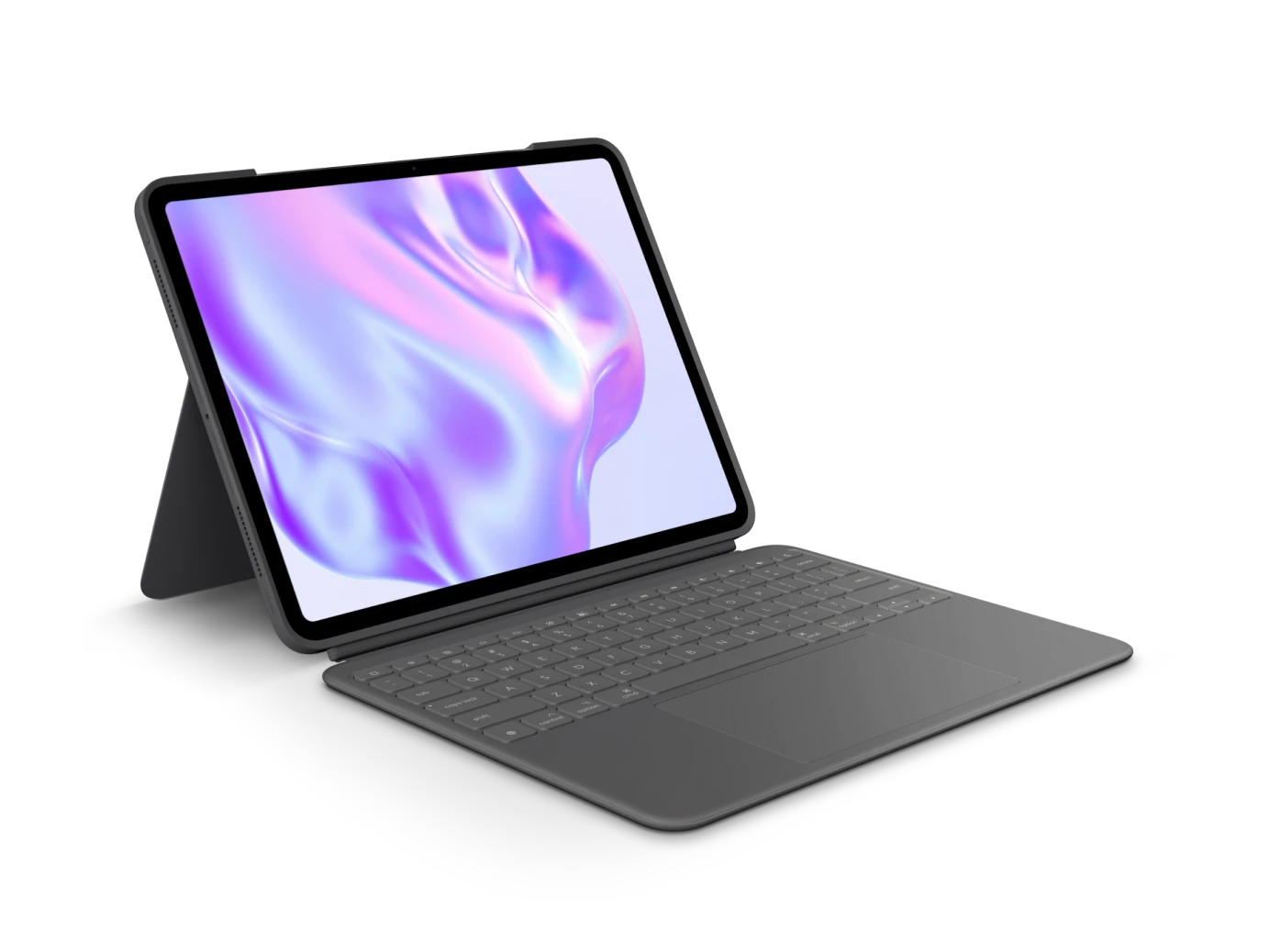 LOGITECH IPAD AIR 13 INCH (M4) COMBO TOUCH KEYBOARD CASE GREY ARABIC 920-012619
