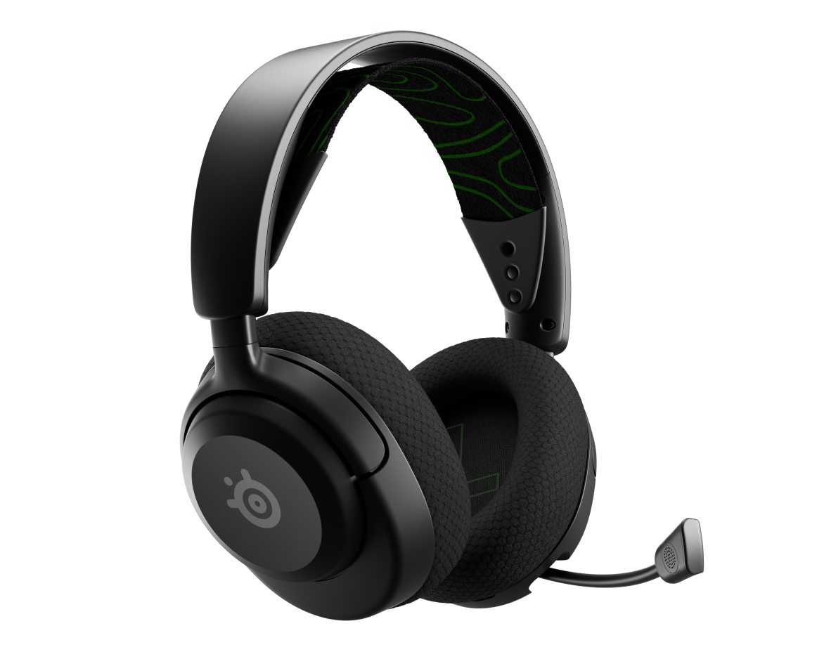 SteelSeries Arctis Nova 5X Wireless Multi-System Gaming Headset - Black 61676 thumbnail 5