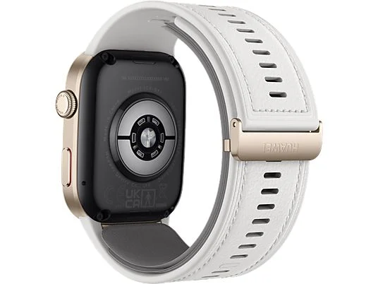 HUAWEI WATCH D2 GOLD ALUMINUM ALLOY CASE WHITE COMPOSITE LEATHER STRAP LCA-B11 thumbnail 5