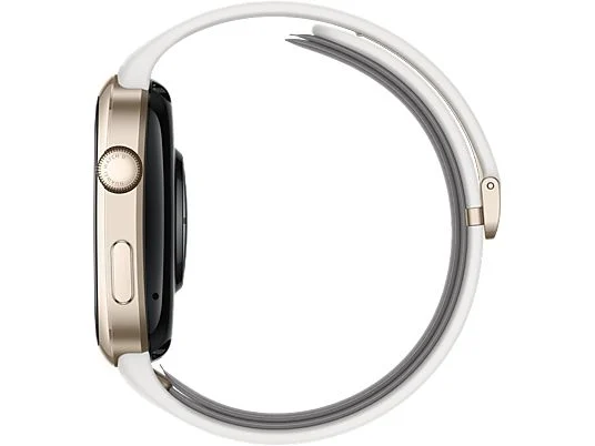 HUAWEI WATCH D2 GOLD ALUMINUM ALLOY CASE WHITE COMPOSITE LEATHER STRAP LCA-B11 thumbnail 4