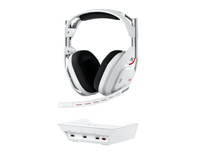 ASTRO A50 LIGHTSPEED WIRELESS GAMING HEADSET BASE STATION WHITE 939-002230 thumbnail 2