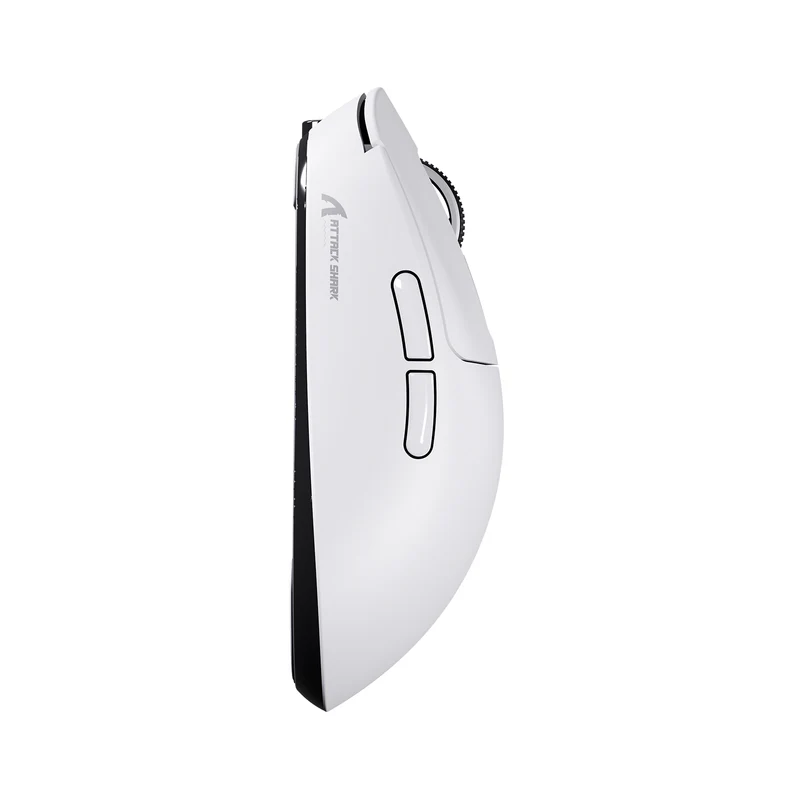 ATTACK SHARK LIGHTWEIGHT WIRED + 2.4G + BT5.4 GAMING MOUSE WHITE X3 thumbnail 3