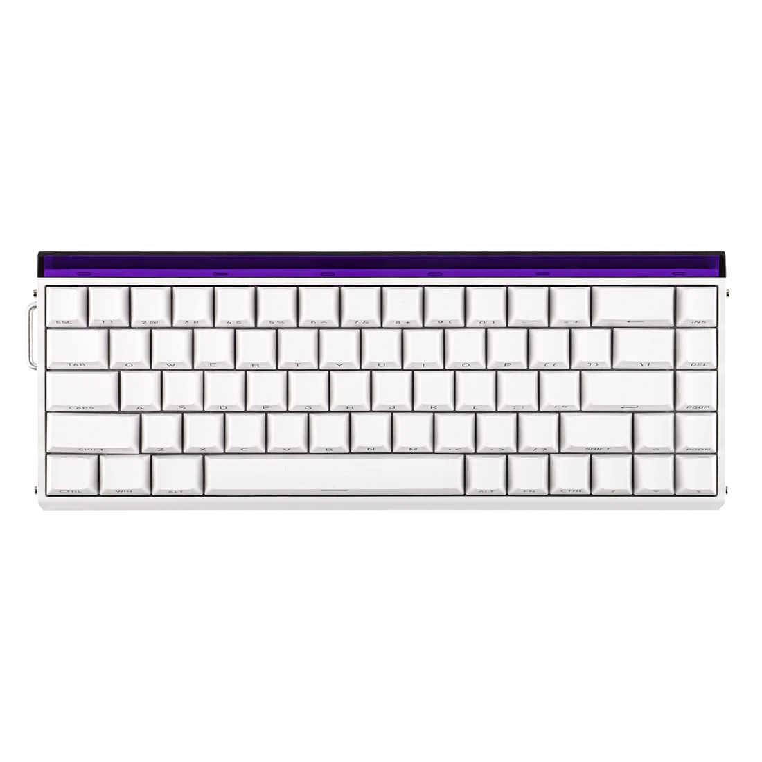 AULA 68 KEYS RGB 65% WIRED MECHANICAL GAMING KEYBOARD  METEOR SWITCH WHT-GRY-BL HERO68HE