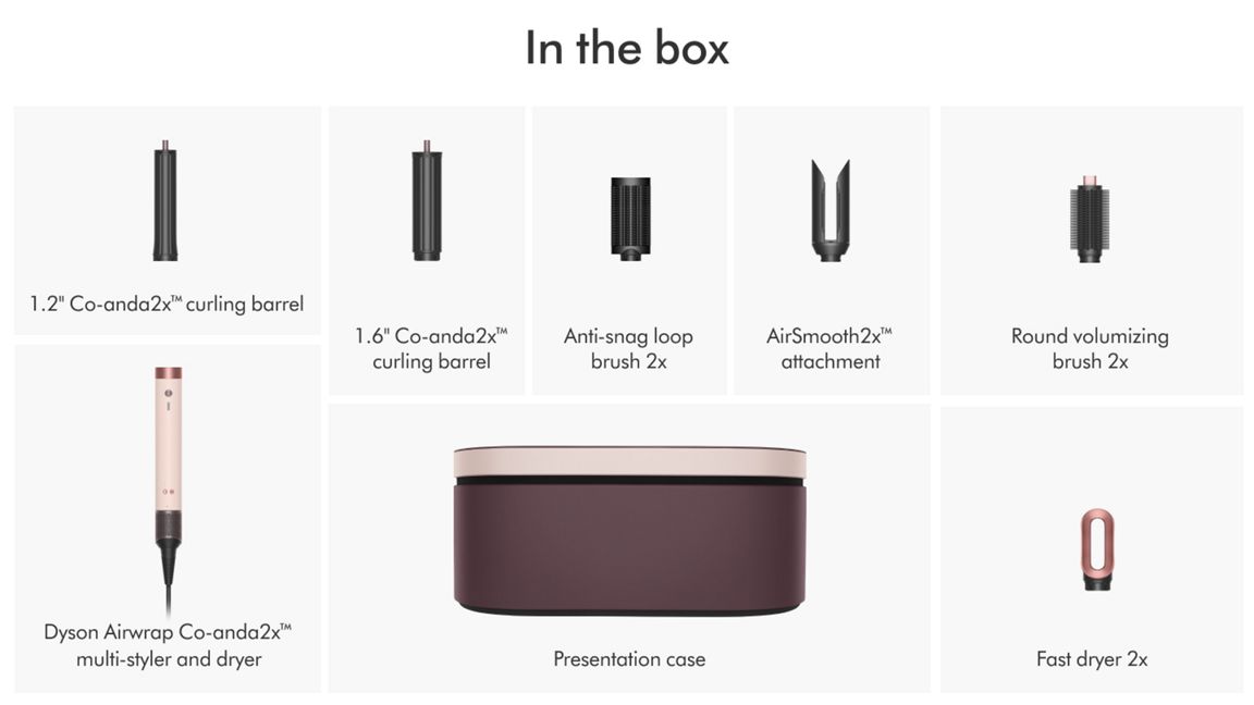 DYSON AIRWRAP CO-ANDA 2X STRAIGHT+WAVY HS09 598767-01 thumbnail 8