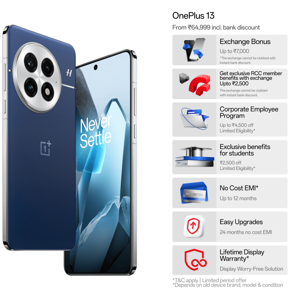 ONE PLUS 13 5G 12GB-256GB MIDNIGHT OCEAN thumbnail 7