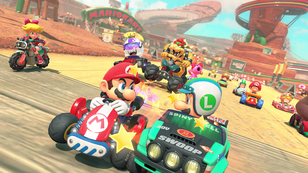 NINTENDO SWITCH MARIO KART WORLD GAMING CD thumbnail 5