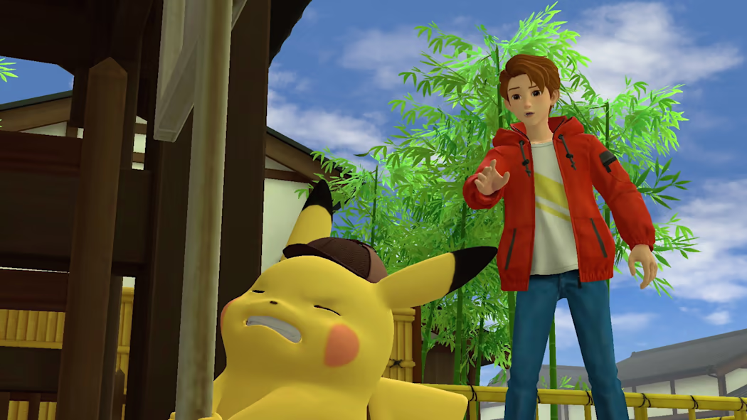 NINTENDO SWITCH DETECTIVE PIKACHU RETURNS GAME CD thumbnail 4
