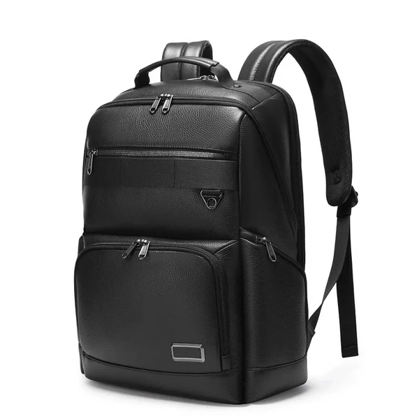 BANGE GENUINE LEATHER BACKPACK BLACK BG-6627