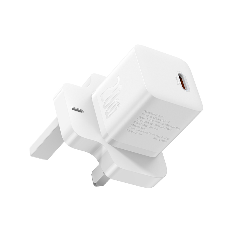 BASUES GAN 5 MINI FAST CHARGER 20W WHITE
