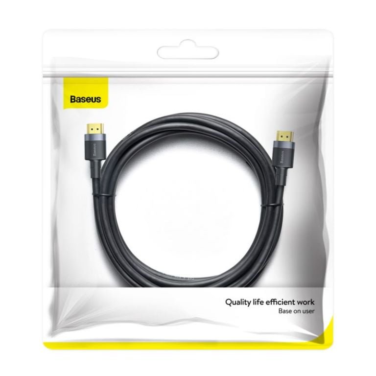 Baseus 4K HDMI Male to Male Cable - Black CADKLF thumbnail 3