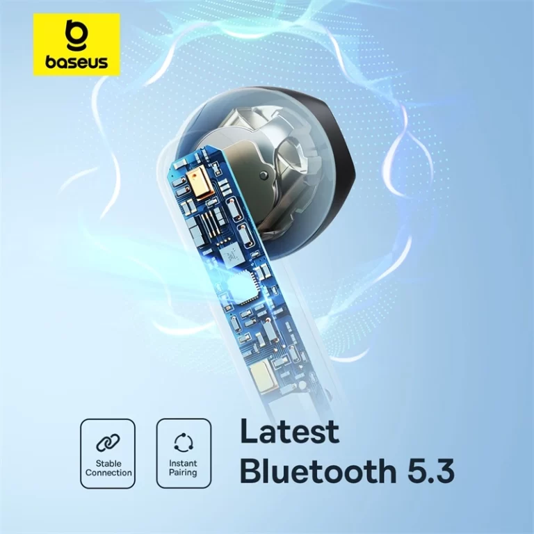 BASEUS BOWIE E16 TRUE WIRELESS EARPHONES CLUSTER BLACK thumbnail 7