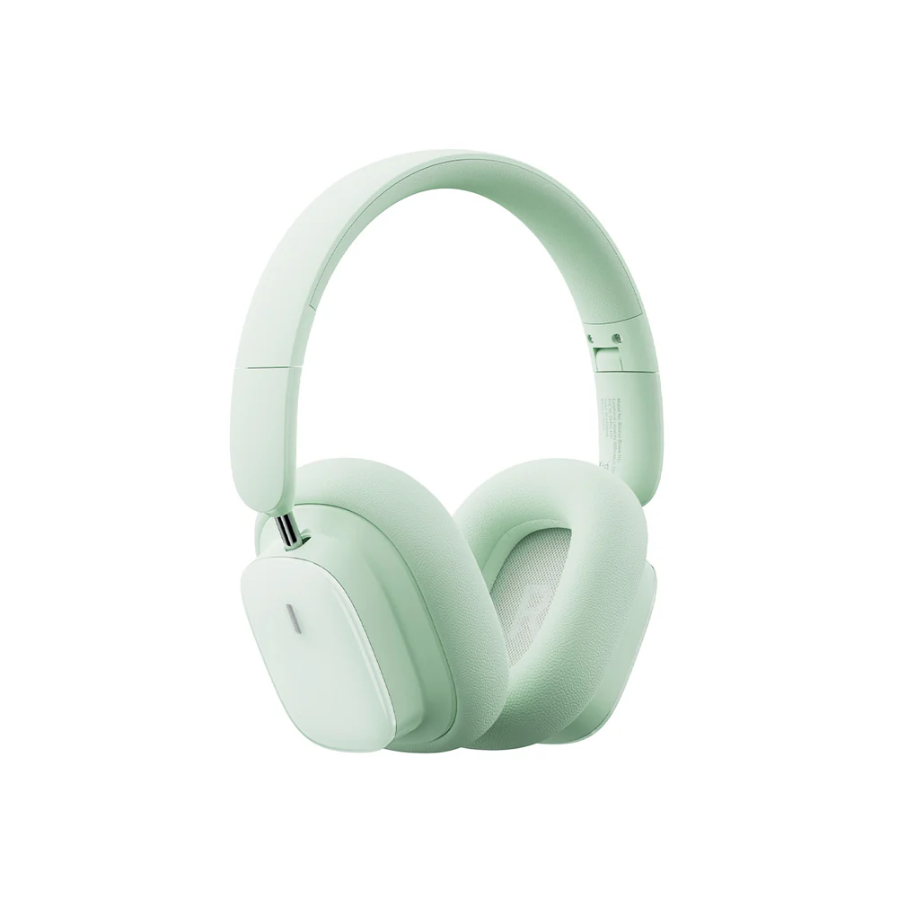 BASEUS BOWIE H1I NOISE CANCELLATION WIRELESS HEADPHONE NATURAL GREEN thumbnail 2