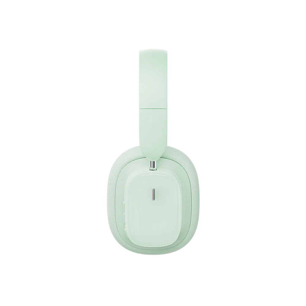 BASEUS BOWIE H1I NOISE CANCELLATION WIRELESS HEADPHONE NATURAL GREEN thumbnail 5