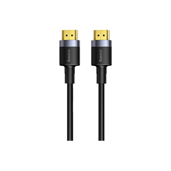 BASEUS CAFULE 4KHDMI MALE TO 4KHDMI MALE ADAPTER CABLE 2M BLACK CADKLF-F01