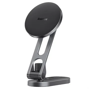 BASEUS T SPACE SERIES FOLDING CAR MOUNT MAGNETIC PHONE HOLDER BLACK