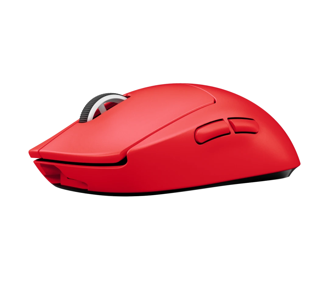 LOGITECH PRO X SUPERLIGHT WIRELESS GAMING MOUSE RED 910-006785 thumbnail 3