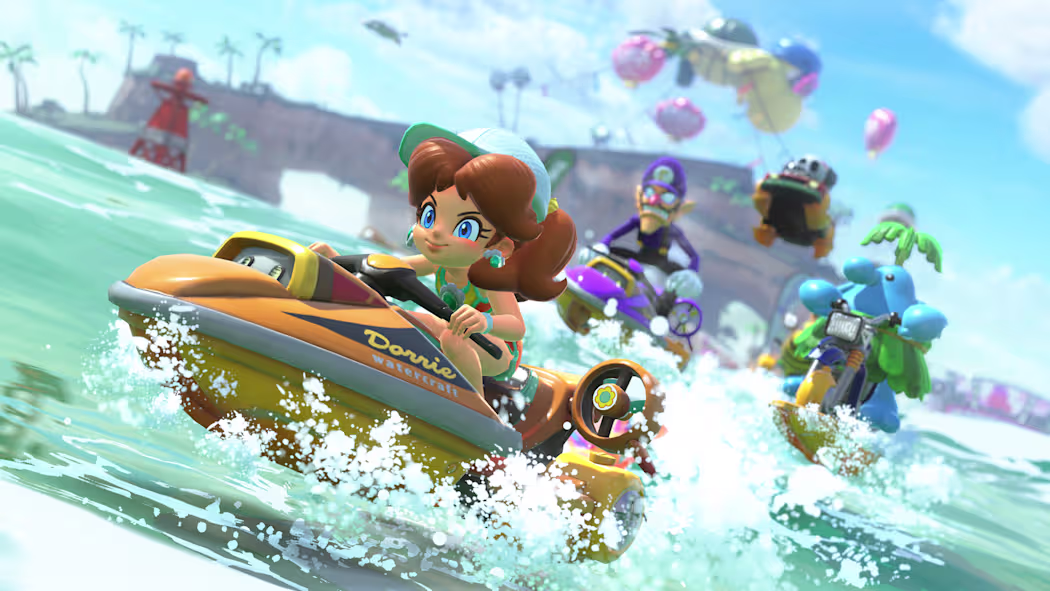 NINTENDO SWITCH MARIO KART WORLD GAMING CD thumbnail 3