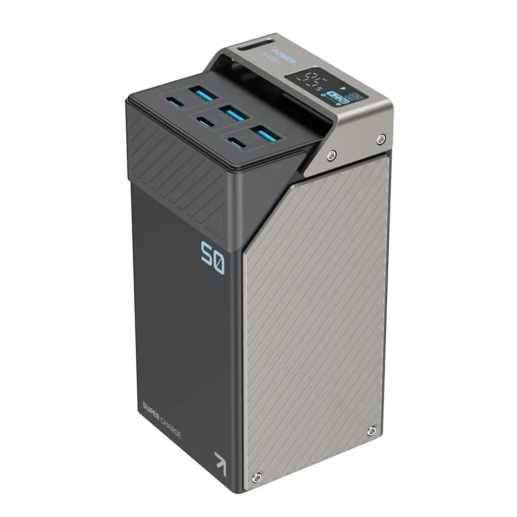 POWEROLOGY 50000MAH 65W POWERBANK BLACK PPBCHA68-BK