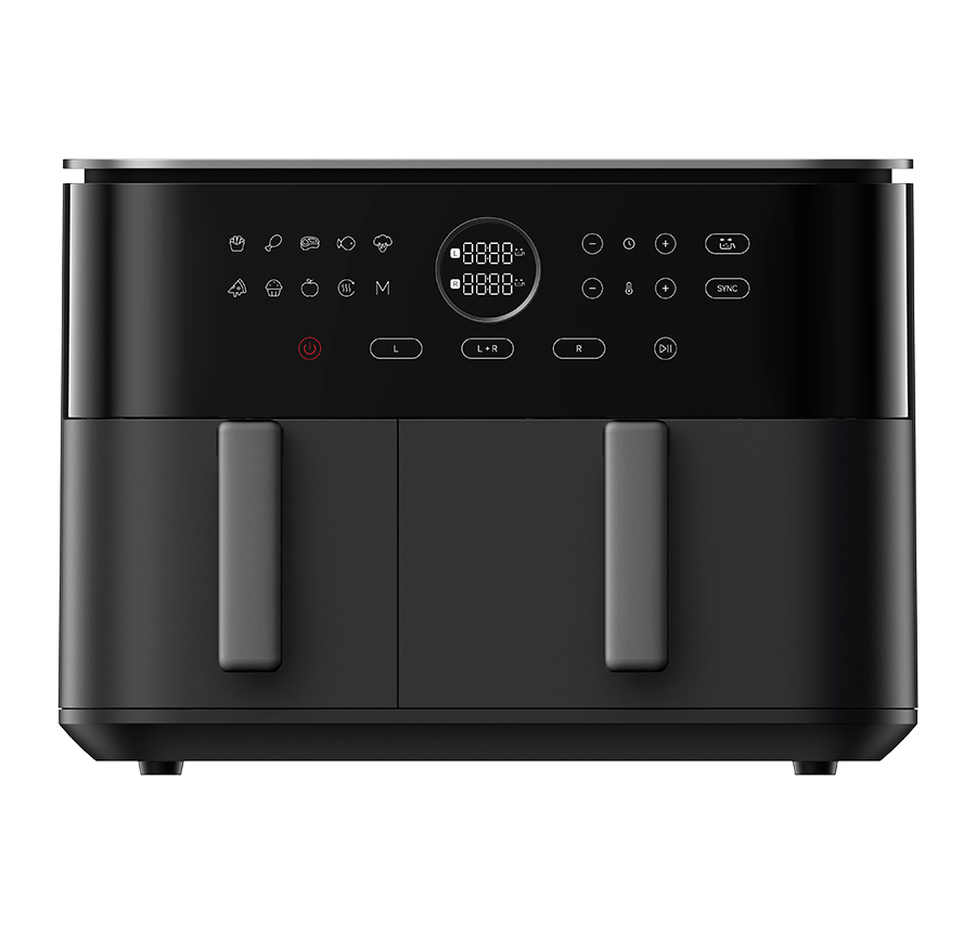 MI XIAOMI DUAL ZONE AIR FRYER 10L BLACK MAF-D1001